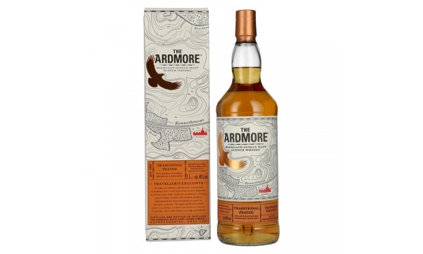 The Ardmore TRADITIONAL PEATED Highland Single Malt 40% Vol. 1l dovanų dėžutėje