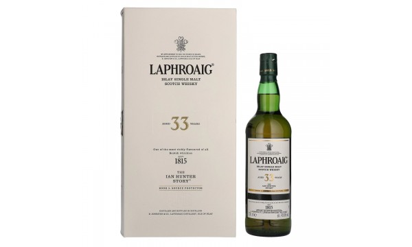 Laphroaig 33 Years Old The Ian Hunter Story Book 3: Source Protector Limited Edition 49,9% Vol. 0,7l dovanų dėžutėje