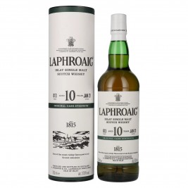 Laphroaig 10 Years Old Original Cask Strength Batch 13 57,9% Vol. 0,7l dovanų dėžutėje
