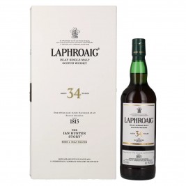 Laphroaig 34 Years Old The Ian Hunter Story Book 4: Malt Master 46,2% Vol. 0,7l dovanų dėžutėje