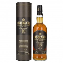 Knockando 18 Years Old Slow Matured Single Malt 43% Vol. 0,7l dovanų dėžutėje