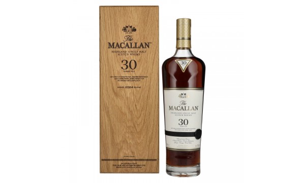 The Macallan 30 Years Old SHERRY OAK Annual Release 2024 43% Vol. 0,7l medinėje dėžėje The Macallan 30 Years Old SHERRY OAK Annual Release 2024 43% Vol. 0,7l medinėje dėžėje