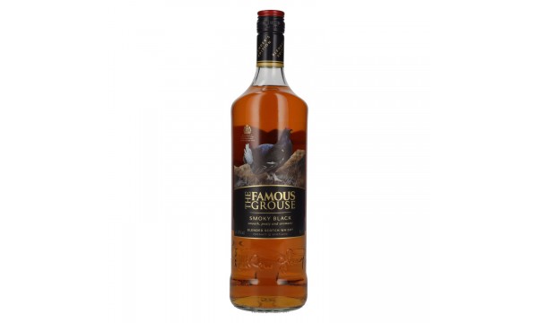 The Famous Grouse SMOKY BLACK Blended Scotch Whisky 40% Vol. 1l