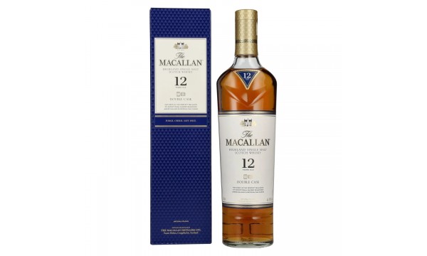 The Macallan 12 Years Old DOUBLE CASK COLLECTION 40% Vol. 0,7l dovanų dėžutėje