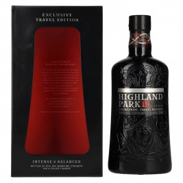 Highland Park 18 Years Old VIKING PRIDE Travel Edition Single Malt Scotch Whisky 46% Vol. 0,7l dovanų dėžutėje