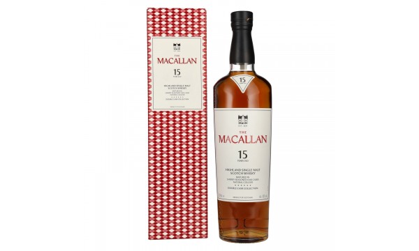 The Macallan 15 Years Old DOUBLE CASK 43% Vol. 0,7l dovanų dėžutėje The Macallan 15 Years Old DOUBLE CASK 43% Vol. 0,7l dovanų dėžutėje