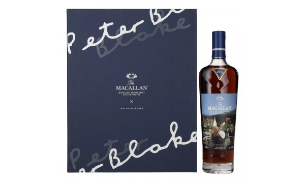 The Macallan SIR PETER BLAKE Highland Single Malt Scotch Whisky 47,7% Vol. 0,7l dovanų dėžutėje
