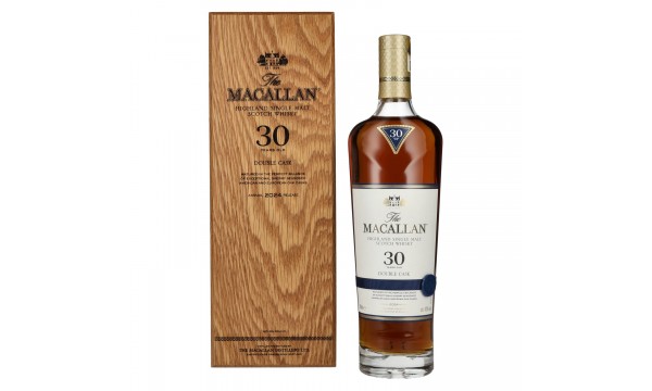 The Macallan 30 Years Old DOUBLE CASK Annual Release 2024 43% Vol. 0,7l medinėje dėžutėje