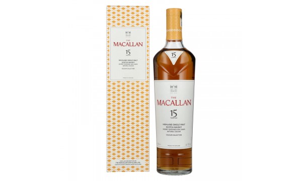 The Macallan 15 Years Old Colour Collection Highland Single Malt Scotch Whisky 43% Vol. 0,7l dovanų dėžutėje