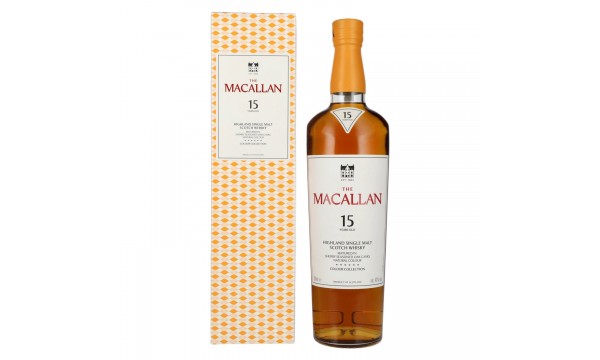 The Macallan 15 Years Old Colour Collection Highland Single Malt Scotch Whisky 43% Vol. 0,7l dovanų dėžutėje The Macallan 15 Years Old Colour Collection Highland Single Malt Scotch Whisky 43% Vol. 0,7l dovanų dėžutėje