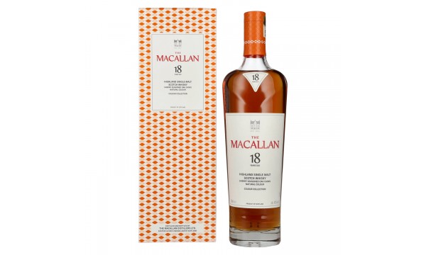 The Macallan 18 Years Old Colour Collection 43% Vol. 0,7l dovanų dėžutėje