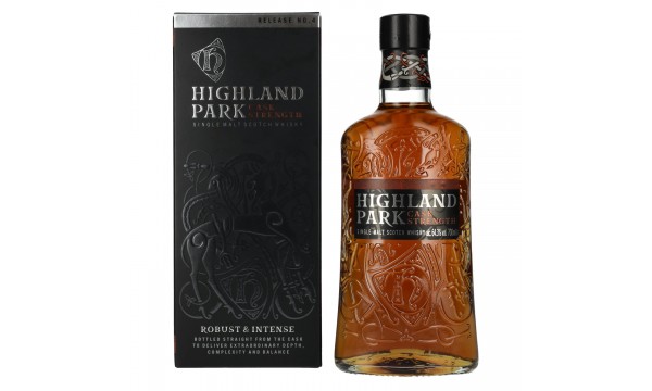 Highland Park CASK STRENGTH Release 4 64,3% Vol. 0,7l dovanų dėžutėje
