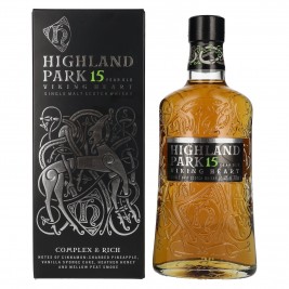 Highland Park 15 Years Old VIKING HEART 44% Vol. 0,7l dovanų dėžutėje