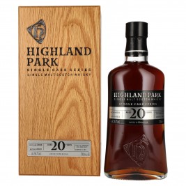 Highland Park 20 Years Old Single Cask Series Single Malt Whisky 56,7% Vol. 0,7l medinėje dėžutėje