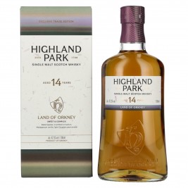 Highland Park 14 Years Old LAND OF ORKNEY Single Malt Scotch Whisky 42,3% Vol. 0,7l dovanų dėžutėje