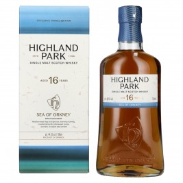 Highland Park 16 Years Old SEA OF ORKNEY Single Malt Scotch Whisky 44,5% Vol. 0,7l dovanų dėžutėje