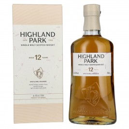Highland Park 12 Years Old SPICY & WELL-ROUNDED 40% Vol. 0,7l dovanų dėžutėje