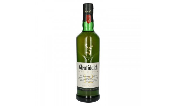 Glenfiddich OUR ORIGINAL TWELVE 12 Years Old Single Malt Scotch Whisky 40% Vol. 0,7l Glenfiddich OUR ORIGINAL TWELVE 12 Years Old Single Malt Scotch Whisky 40% Vol. 0,7l