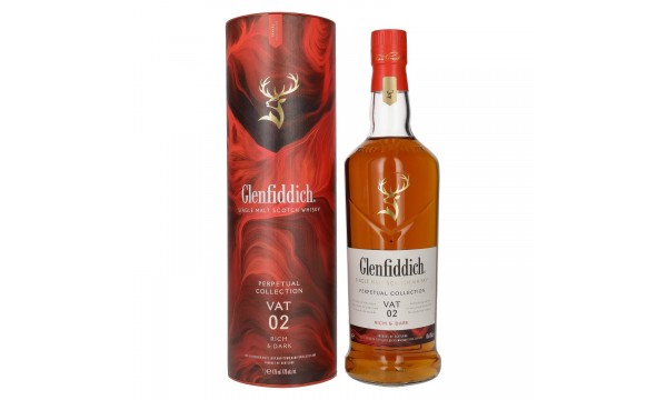 Glenfiddich Perpetual Collection VAT 02 Rich & Dark 43% Vol. 1l dovanų dėžutėje