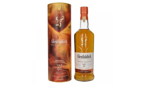 Glenfiddich Perpetual Collection VAT 01 Smooth & Mellow 40% Vol. 1l dovanų dėžutėje