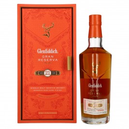 Glenfiddich 21 Years Old GRAN RESERVA Rum Cask Finish 43,2% Vol. 0,7l dovanų dėžutėje