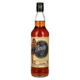 Sailor Jerry SPICED Caribbean Rum TATTOO 40% Vol. 0,7l