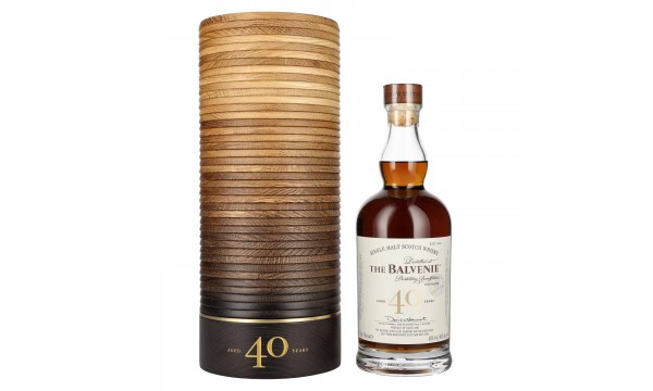 The Balvenie 40 Years Old Single Malt Scotch Whisky 46% Vol. 0,7l medinėje dėžėje The Balvenie 40 Years Old Single Malt Scotch Whisky 46% Vol. 0,7l medinėje dėžėje