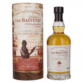 The Balvenie STORIES 27 Years Old A Rare Discovery from Distant Shores 48% Vol. 0,7l dovanų dėžutėje
