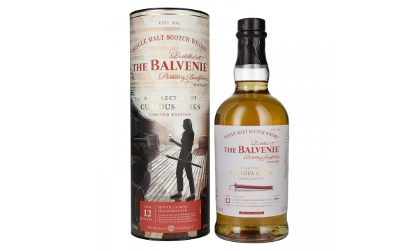 The Balvenie 12 Years Old A Collection of Curious Casks MONTILLA 47,3% Vol. 0,7l dovanų dėžutėje