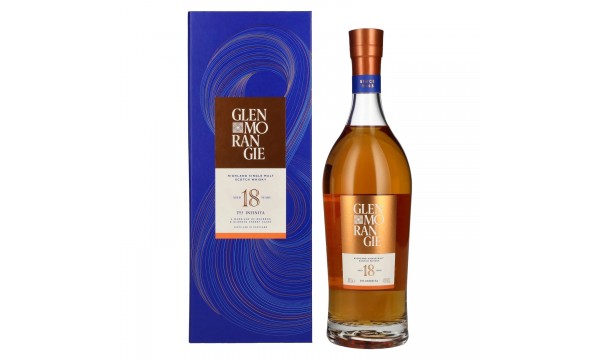 Glenmorangie 18 Years Old THE INFINITA Highland Single Malt 43% Vol. 0,7l dovanų dėžutėje Glenmorangie 18 Years Old THE INFINITA Highland Single Malt 43% Vol. 0,7l dovanų dėžutėje