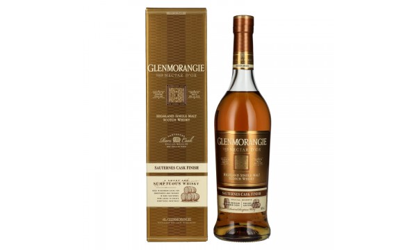 Glenmorangie THE NECTAR D'OR Highland Single Malt 46% Vol. 0,7l dovanų dėžutėje Glenmorangie THE NECTAR D'OR Highland Single Malt 46% Vol. 0,7l dovanų dėžutėje