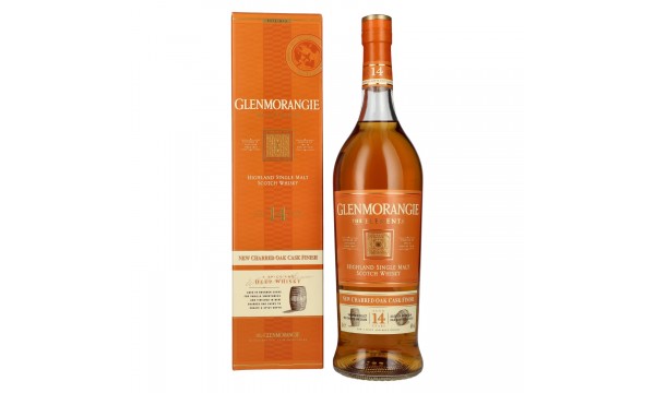 Glenmorangie The ELEMENTA 14 Years Old New Charred Oak Cask Finish 43% Vol. 1l dovanų dėžutėje