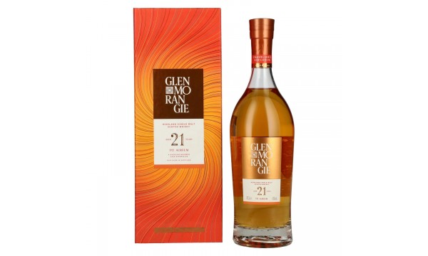 Glenmorangie AUREUM 21 Years Old Highland Single Malt Traveller's Exclusive 43% Vol. 0,7l dovanų dėžutėje Glenmorangie AUREUM 21 Years Old Highland Single Malt Traveller's Exclusive 43% Vol. 0,7l dovanų dėžutėje