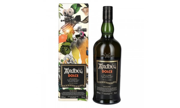Ardbeg Dolce Cue The Smoke The Ultimate Islay Single Malt Scotch Whisky 47,8% Vol. 0,7l dovanų dėžutėje Ardbeg Dolce Cue The Smoke The Ultimate Islay Single Malt Scotch Whisky 47,8% Vol. 0,7l dovanų dėžutėje
