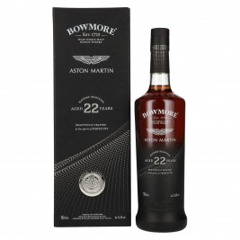 Bowmore 22 Years Old ASTON MARTIN Master's Selection 51% Vol. 0,7l dovanų dėžutėje