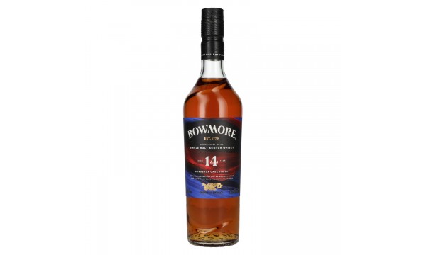 Bowmore 14 Years Old Bordeaux Cask Finish Islay Single Malt 43% Vol. 0,7l