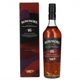 Bowmore 16 Years Old Ruby Port Cask Finish Islay Single Malt 43% Vol. 0,7l dovanų dėžutėje