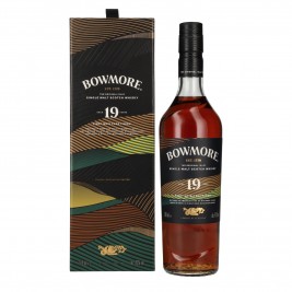 Bowmore 19 Years Old Pinot Noir Cask Finish Islay Single Malt 43% Vol. 0,7l dovanų dėžutėje