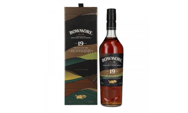 Bowmore 19 Years Old Pinot Noir Cask Finish Islay Single Malt 43% Vol. 0,7l dovanų dėžutėje Bowmore 19 Years Old Pinot Noir Cask Finish Islay Single Malt 43% Vol. 0,7l dovanų dėžutėje