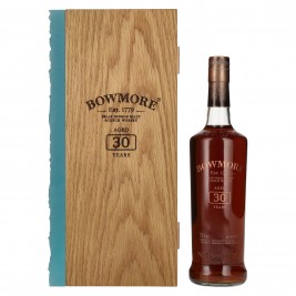 Bowmore 30 Years Old Islay Single Malt 45,3% Vol. 0,7l medinėje dėžėje