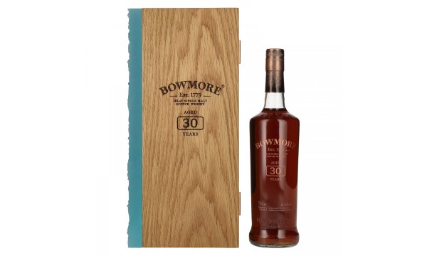 Bowmore 30 Years Old Islay Single Malt 45,3% Vol. 0,7l medinėje dėžėje