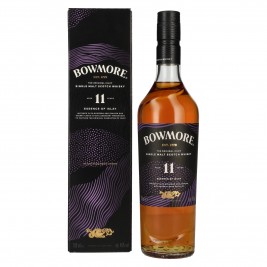 Bowmore 11 Years Old ESSENCE OF ISLAY Travel Exclusive 40% Vol. 0,7l dovanų dėžutėje
