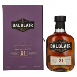 Balblair 21 Years Old Highland Oloroso Cask Single Malt 46% Vol. 0,7l dovanų dėžutėje