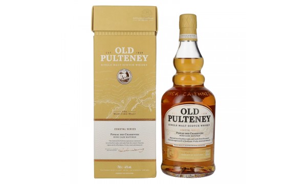 Old Pulteney Coastal Series PINEAU DES CHARENTES 46% Vol. 0,7l dovanų dėžutėje