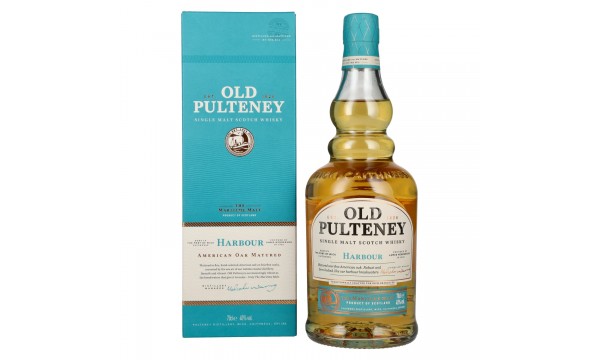 Old Pulteney HARBOUR The Maritime Malt Single Malt Scotch Whisky 40% Vol. 0,7l dovanų dėžutėje