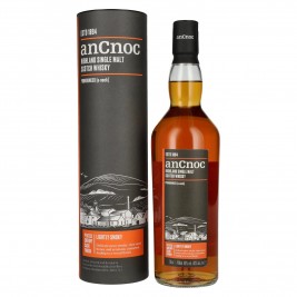 AnCnoc Highland Single Malt Scotch Whisky Peated Sherry Cask Finish 40% Vol. 0,7l dovanų dėžutėje
