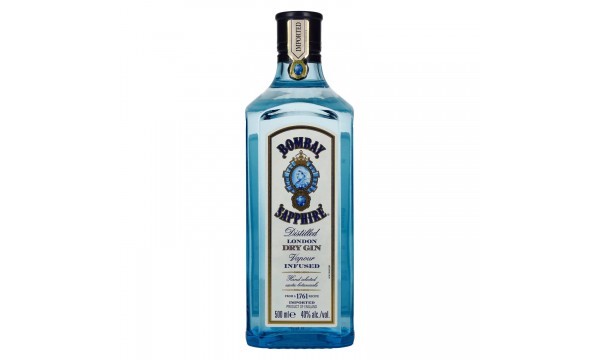 Bombay SAPPHIRE London Dry Gin 40% Vol. 0,5l
