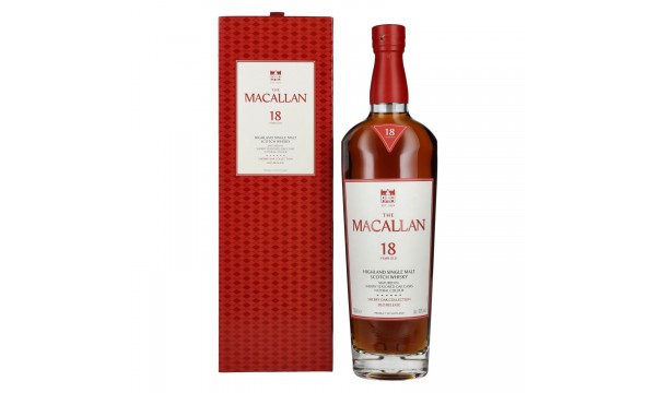 The Macallan 18 Years Old SHERRY OAK CASK 2025 43% Vol. 0,7l dovanų dėžutėje