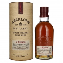 Aberlour A'BUNADH Original Cask Strength Batch No. 81 61,6% Vol. 0,7l dovanų dėžutėje