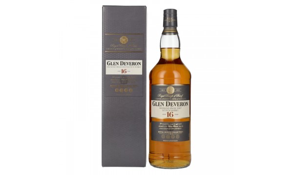 Glen Deveron 16 Years Old Highland Single Malt 40% Vol. 1l dovanų dėžutėje